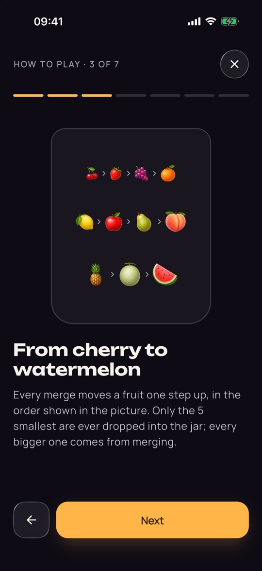 Fruit Jar: from cherry to watermelon